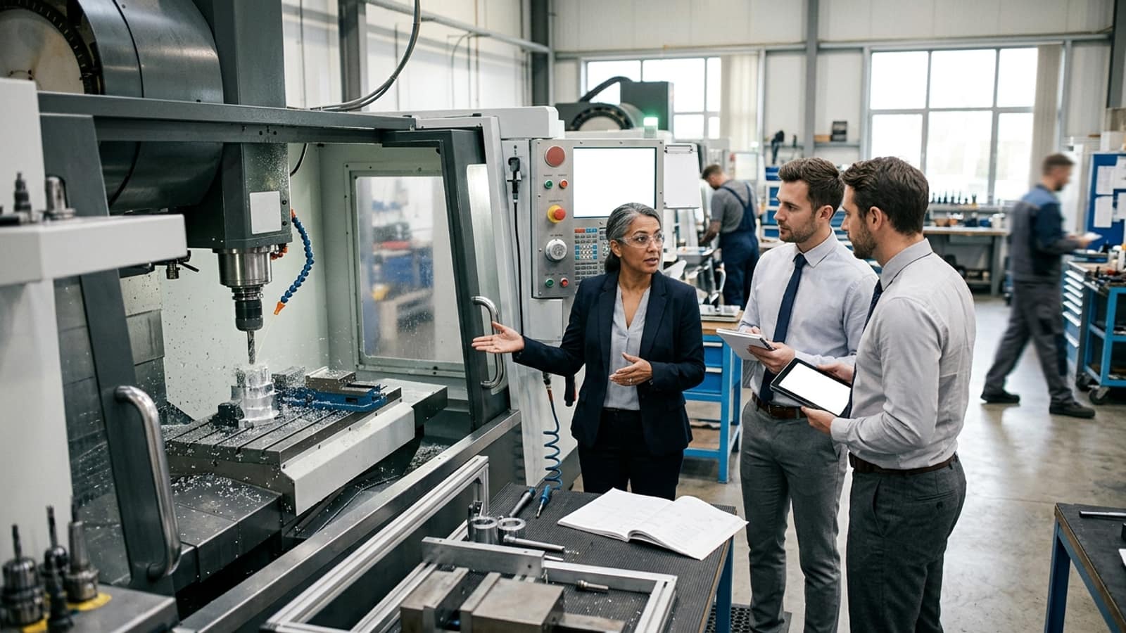 Illustration: How to Finance CNC Equipment with Bad Credit in 2026