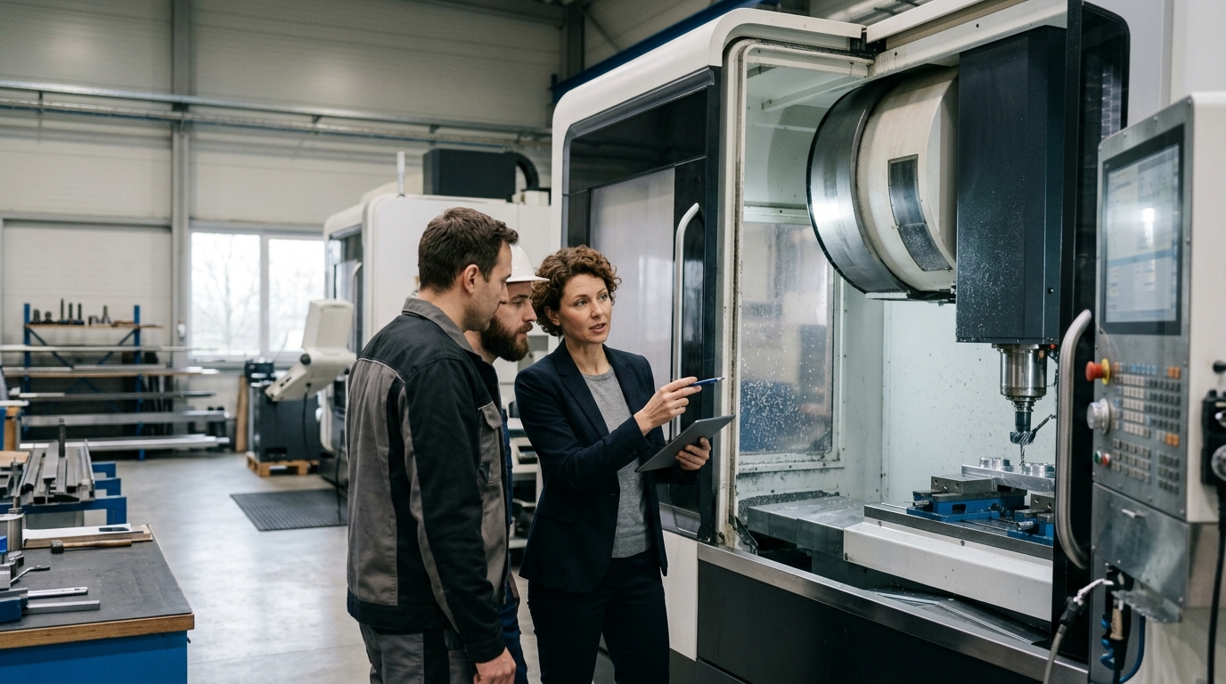Illustration: Financing CNC Milling Machines for Job Shops: A 2026 Guide