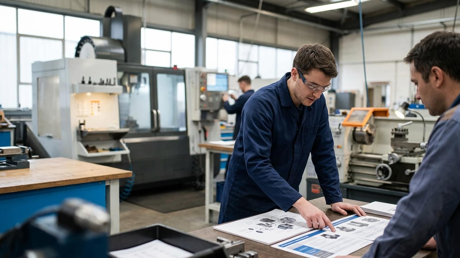 Illustration: Financing CNC Lathes vs Mills: Key Differences