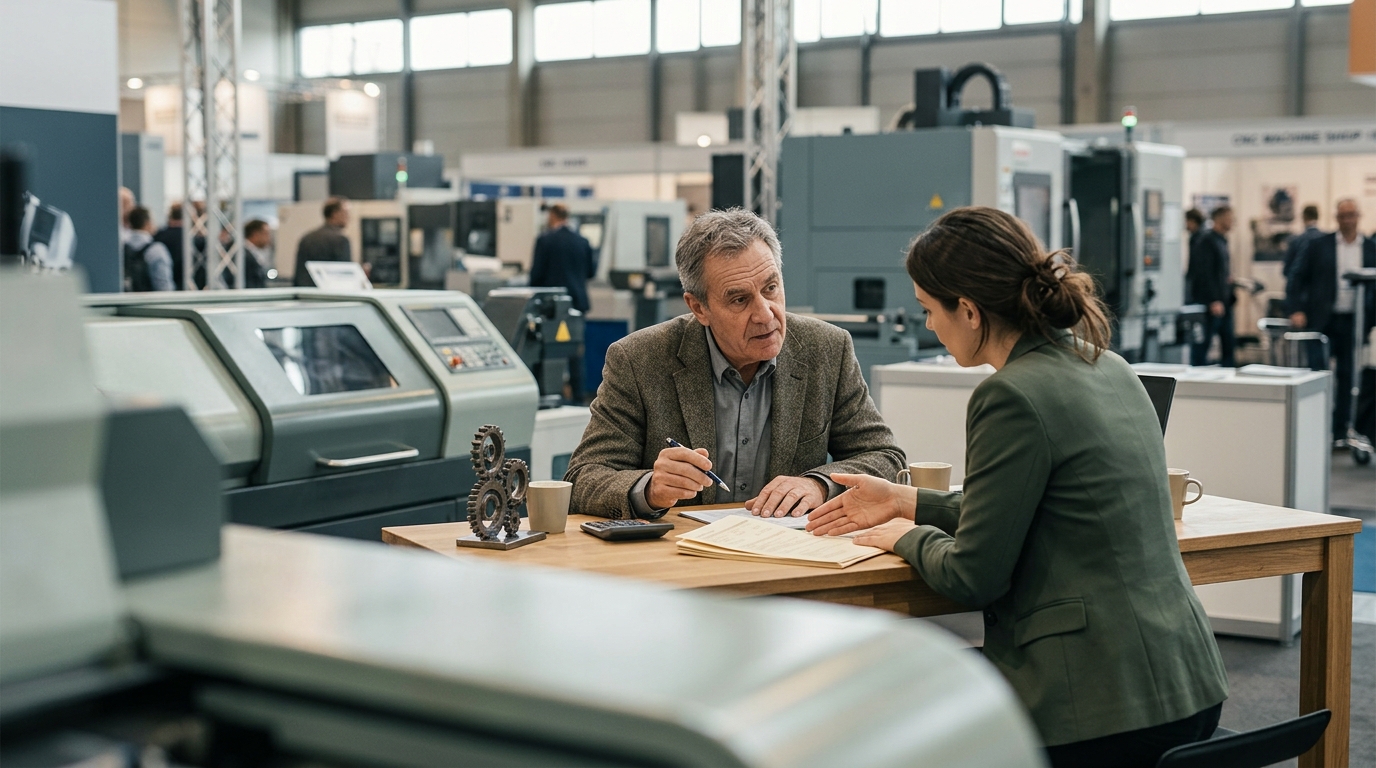Illustration: Financing Used CNC Equipment: A Guide for Shop Owners in 2026